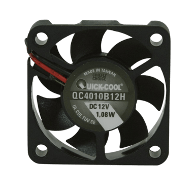 Ventilatore QuickCool qc4010b12h 12V DC nero