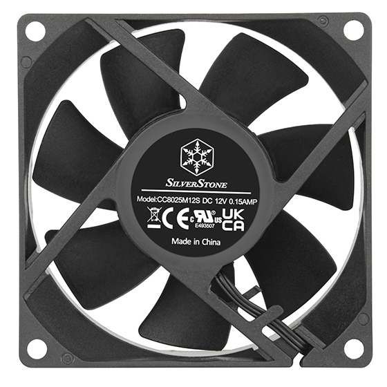 Silverstone FN80 Boitier PC Ventilateur 8 cm 1 pièce Neuf - vue 2