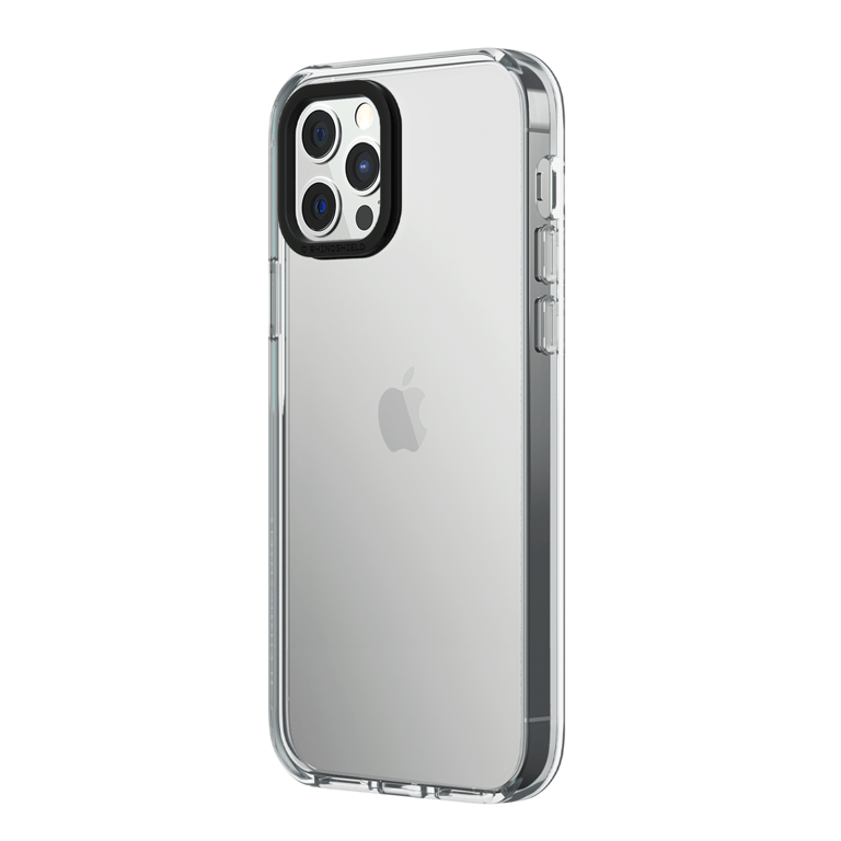 RHINOSHIELD Clear compatible avec [iPhone 15 Pro Max] Résiste au  jaunissement, haute transparence, coque de protection personnalisable Clear  - Noir - RhinoShield