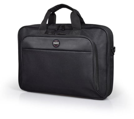 Port Designs HANOI II Bolsa para portátil 35,6 cm (14'') Messenger Bag Negro