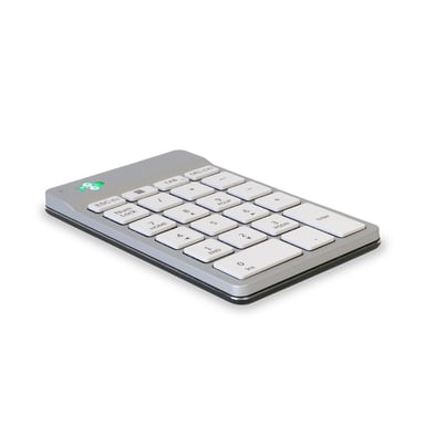 R-Go Tools Numpad Break RGOCONMWLWH teclado numérico Portátil Bluetooth Blanco