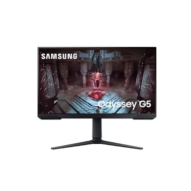 27'' Samsung S27CG510EU Gaming Odyssey G5 Negro QHD 2560x1440 VA 16:9 1ms 300cd/m² 165Hz 2xHDMI DisplayPort USB Soporte TIENE PIVOTE
