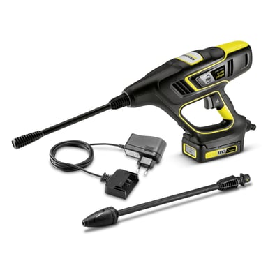 Kärcher KHB 5 Battery Set Nettoyeur haute pression Compact Batterie 200 l/h Noir, Jaune