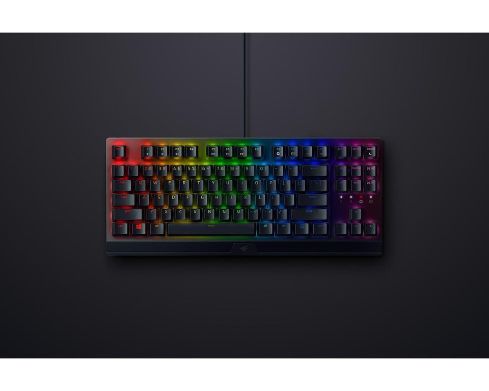 Razer Blackwidow V3 Tenkeyless clavier Jouer USB QWERTY Anglais américain Noir - Neuf