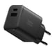 Caricatore da parete a doppia porta USB-C / USB-A GaN Power Delivery 45W