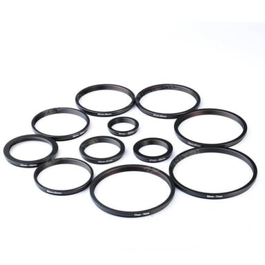 K&F Kit de 11 anillos reductores para filtros universales