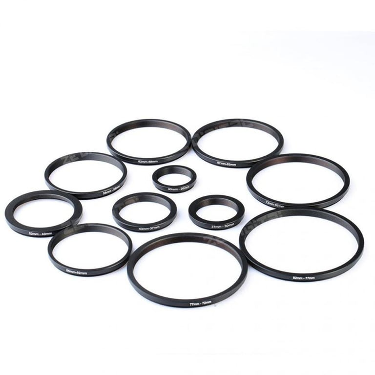 K&F Kit de 11 bagues de réduction pour filtres universel Neuf