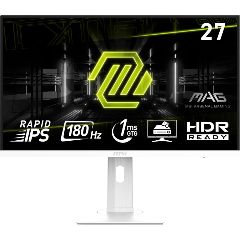 MSI MAG 274PFW écran plat de PC 68,6 cm (27 ) 1920 x 1080 pixels Full HD Blanc - Neuf