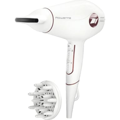 Sèche-cheveux Rowenta Volumizer 1800W Blanc et Rouge