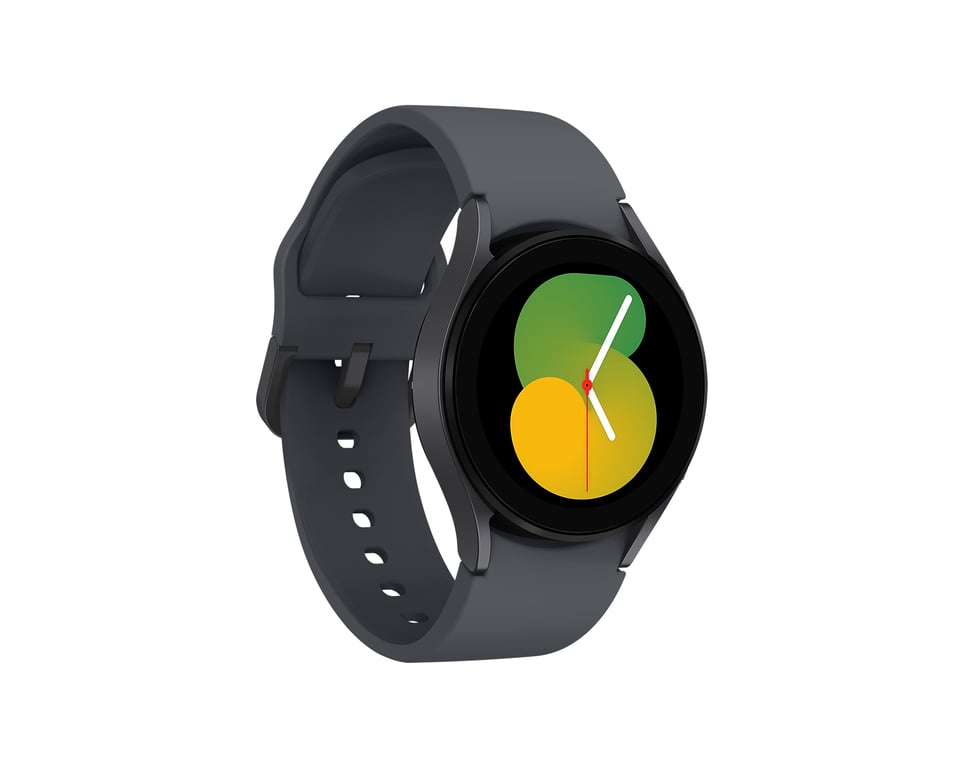Samsung Galaxy Watch5 3,05 cm (1.2 ) OLED 40 mm Numérique 396 x 396 pixels Écran tactile Graphite Wifi GPS (satellite) - Bon état