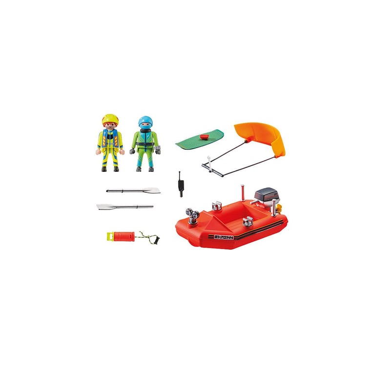 Playmobil City Action 70144 Secouriste Et Kitesurfer - vue 2