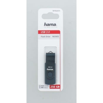 Hama Rotate lecteur USB flash 256 Go USB Type-A 3.2 Gen 1 (3.1 Gen 1) Bleu