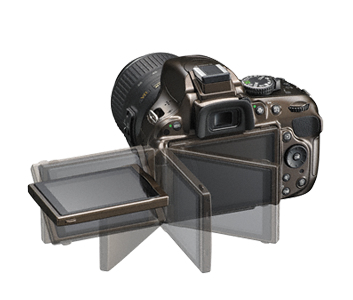 Nikon D5200 + AF-S DX NIKKOR 18-55mm Kit d'appareil-photo SLR 24,1 MP CMOS 6000 x 4000 pixels Bronze - Neuf