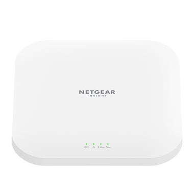 NETGEAR Insight Cloud Managed WiFi 6 AX3600 Dual Band Access Point (WAX620) 3600 Mbit/s Blanco Energía sobre Ethernet (PoE)