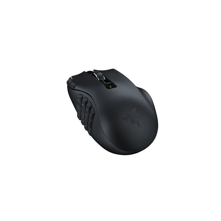 Razer Naga V2 HyperSpeed de Jeu MMO sans Fil Ergonomique avec 19 Boutons programmables sans Fil HyperSpeed 2 4 GHz Bluetooth jusqu'à 250 Heures capteur Optique Focus Pro 30K - vue 6