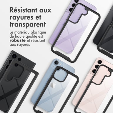 imoshion Coque 360° Full Protective pour Apple iPhone 13 Pro - Noir