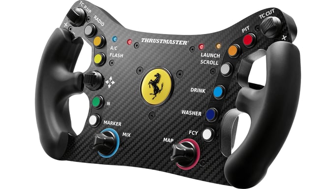 Thrustmaster Ferrari 488 GT3 Nero Volante analogico/digitale PC