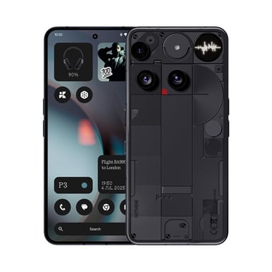 Nothing Phone (3) 16,9 cm (6.67'') SIM doble Android 15 5G 12 GB 256 GB 5150 mAh Negro