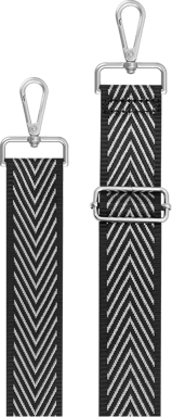 BigBen Bandolera universal brasileña para teléfono Negro / Plateado