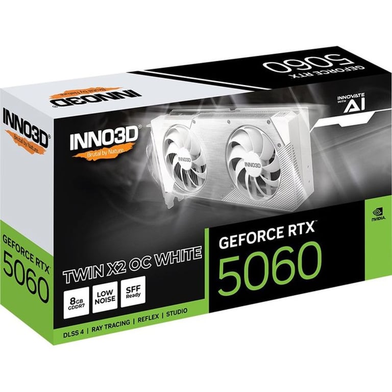 Carte Graphique Inno3D GeForce RTX 5060 TWIN X2 OC – 8 Go GDDR7, PCI Express 5.0 - vue 6