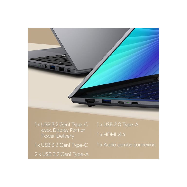 PC Portable Signium 14 S1 14 2 8K OLED 120Hz Core 5 RAM SSD Sans OS Neuf - vue 3