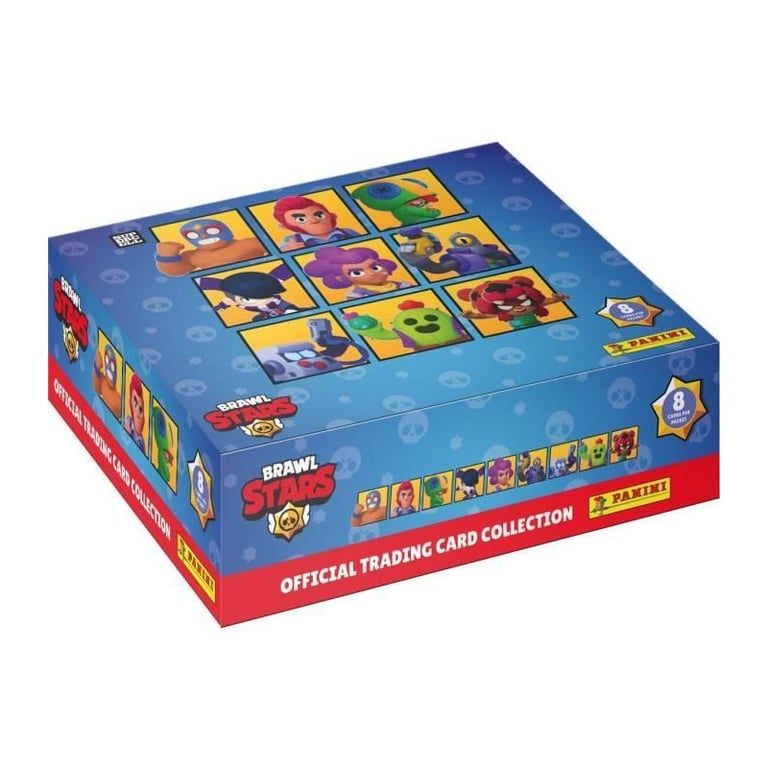 Boîte PANINI BRAWL STARS TC – 18 Pochettes de 144 Cartes