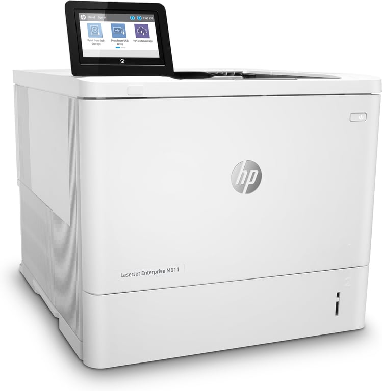 HP LaserJet Enterprise M611dn 7PS84A Imprimante monochrome A4 recto verso jusqu'à 61 ppm USB 2.0 Gigabit Ethernet - vue 5