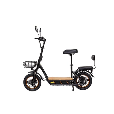 Scooter elettrico Kukirin C1 Pro 26AH - Motore 500W Batteria 48V 26AH Autonomia 100KM Freni a disco - Nero