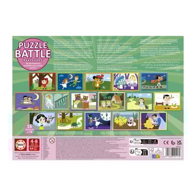 Puzzle Battle Junior Contes - Collezione completa di puzzle educativi
