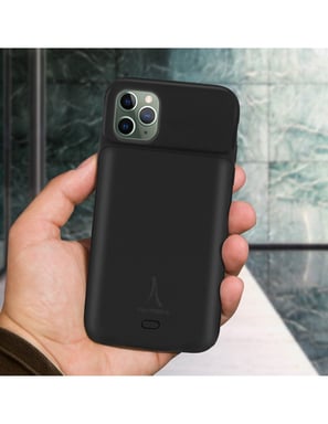Cover per iPhone 11 Pro Protezione Rigida 2 in 1 Batteria 3500mAh