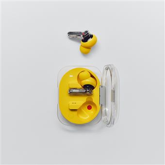 Ecouteurs sans fil Nothing Ear Bluetooth avec réduction active du bruit Jaune - vue 4