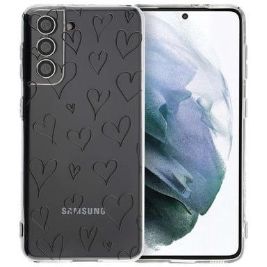 imoshion Coque Design pour Samsung Galaxy S21 - Hearts