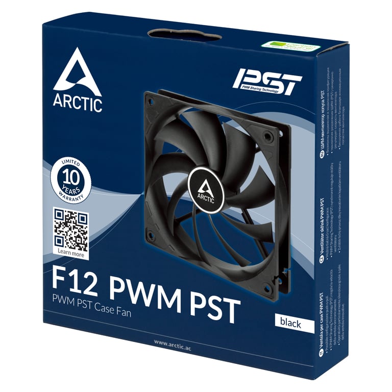 ARCTIC F12 PWM PST Boitier PC Ventilateur 12 cm 1 pièce Neuf - vue 2