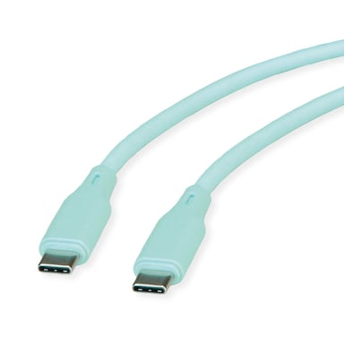 ROLINE 11.02.9125 cable USB USB 2.0 1 m USB C Verde