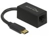 DeLOCK Adaptateur USB Type-C à Gigabit LAN - compact noir