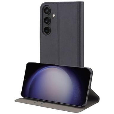 Étui de Protection pour Samsung Galaxy S24 Plus Folio Stand Noir