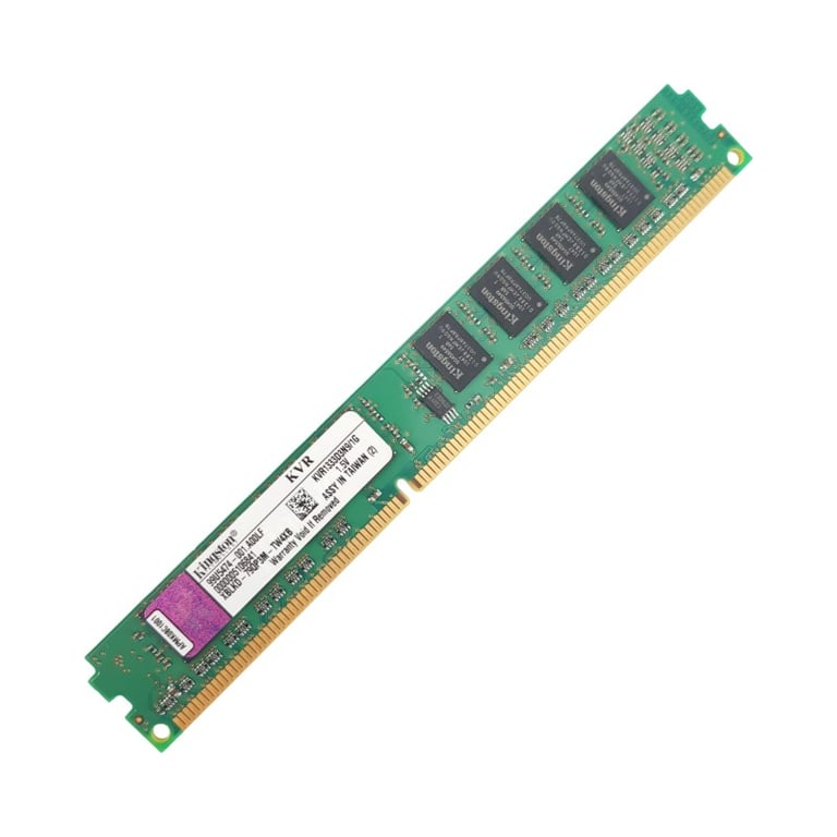 Kingston 2Go Ram Ddr3 Kvr1333D3N9/1G Low Profile Dimm Pc3-10600U - Très Bon État