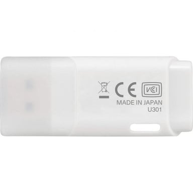 Kioxia TransMemory U301 unidad flash USB 128 GB USB tipo A 3.2 Gen 1 (3.1 Gen 1) Blanco