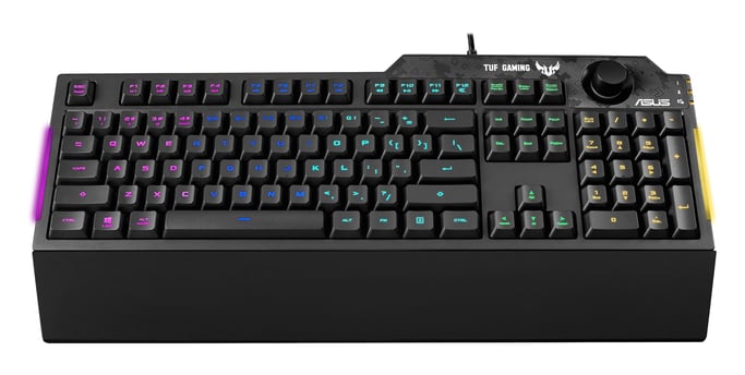 Tastiera USB ASUS TUF GAMING K1 Nero