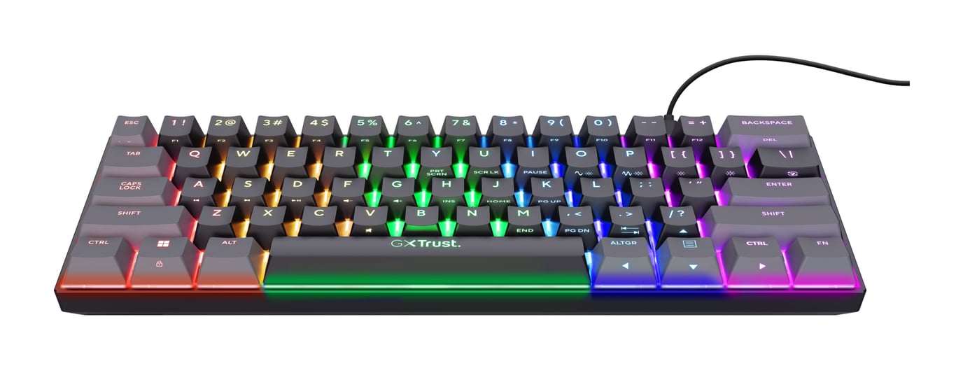 Trust GXT 867 Acira clavier Jouer USB QWERTY Italien Neuf - vue 3