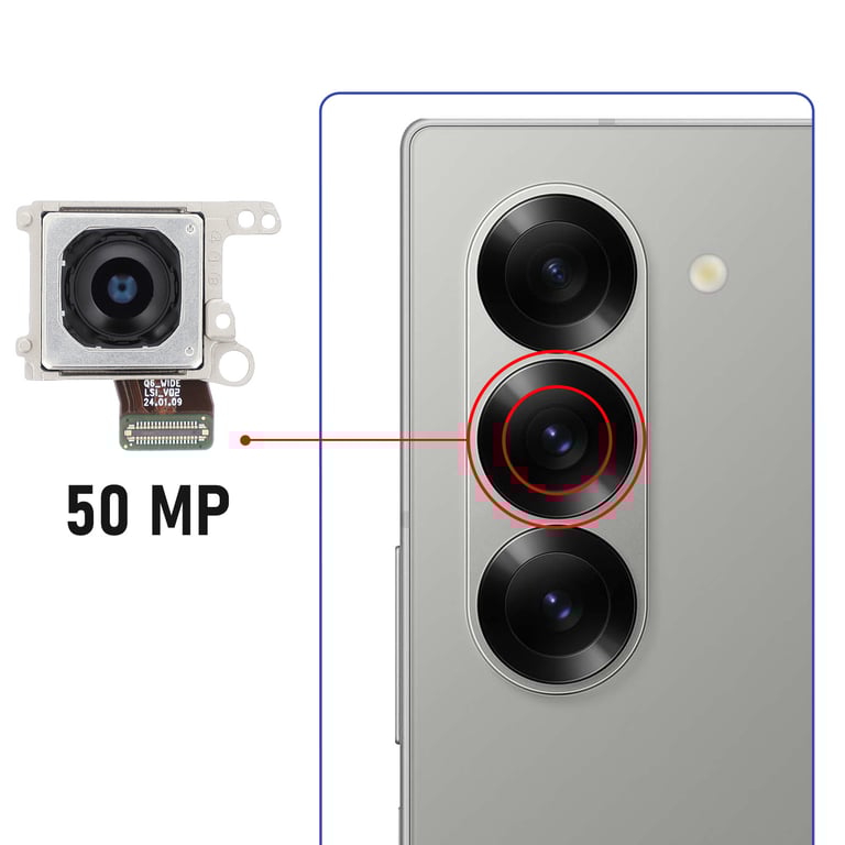 Samsung Caméra Principale pour Galaxy Z Fold 6 - vue 4