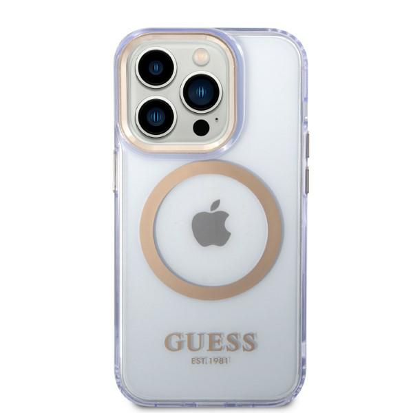 iPhone 14 Pro Coque Guess Translucide - vue 3