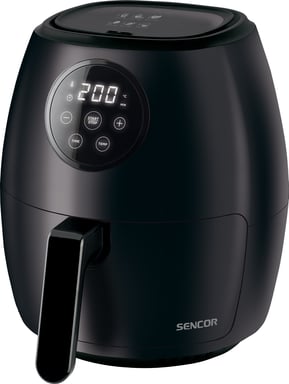 Sencor SFR 5030BK freidora Sencillo 3,5 L Independiente 1300 W Freidora de aire caliente Negro