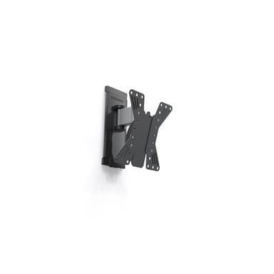 Support mural TV ERARD WAM 200TW1 orientable et inclinable avec déport VESA 19-49 pouces charge 15 kg noir