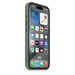Coque en silicone avec MagSafe pour iPhone 15 Pro Cyprès