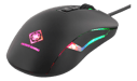 DELTACO GAMING - DM110 - Mouse ottico da gioco a 2000 DPI, 7 pulsanti, LED di respirazione