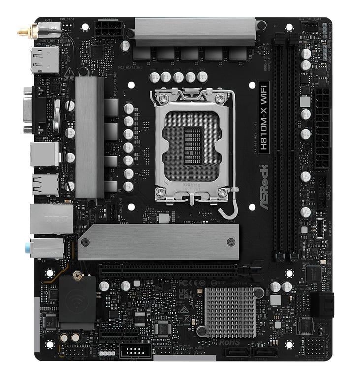 Asrock H810M X WiFi micro ATX Neuf