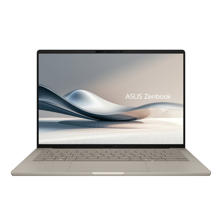 ASUS Zenbook A14 UX3407QA QD387W Qualcomm Snapdragon X1 26 100 Ordinateur portable 35 6 cm 14 WUXGA LPDDR5x SDRAM SSD Wi Fi 6E 802.11ax Windows 11 Home Neuf