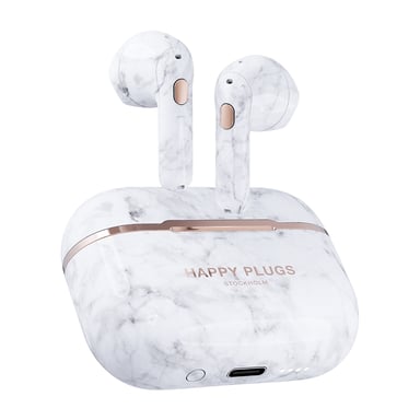 Happy Plugs Hope Auriculares True Wireless Stereo (TWS) Bluetooth Call/Music Color Mármol