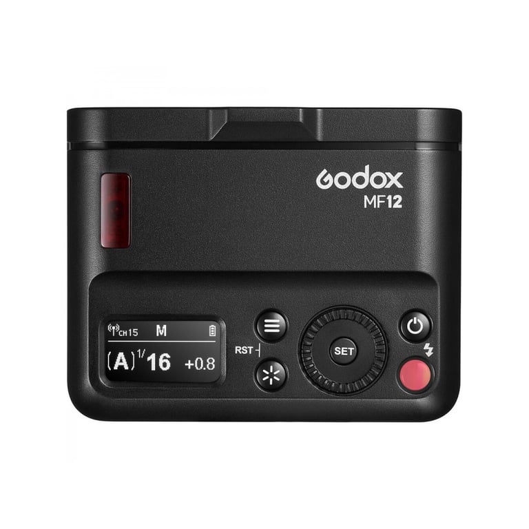 Flash Annulaire GODOX MF12-K2 – 2x12Ws, TTL, 5 Groupes/32 Canaux - vue 2